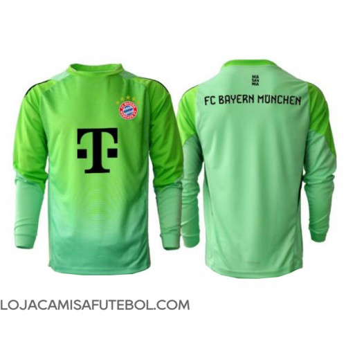 Camisa de Futebol Bayern Munich Goleiro Equipamento Principal 2025-26 Manga Comprida